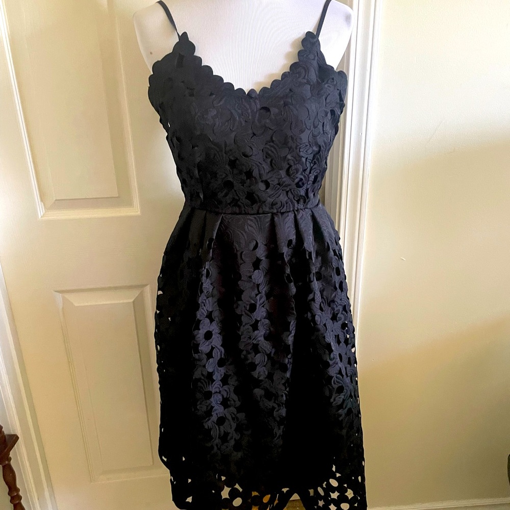 Stunning custom made flower design Dress